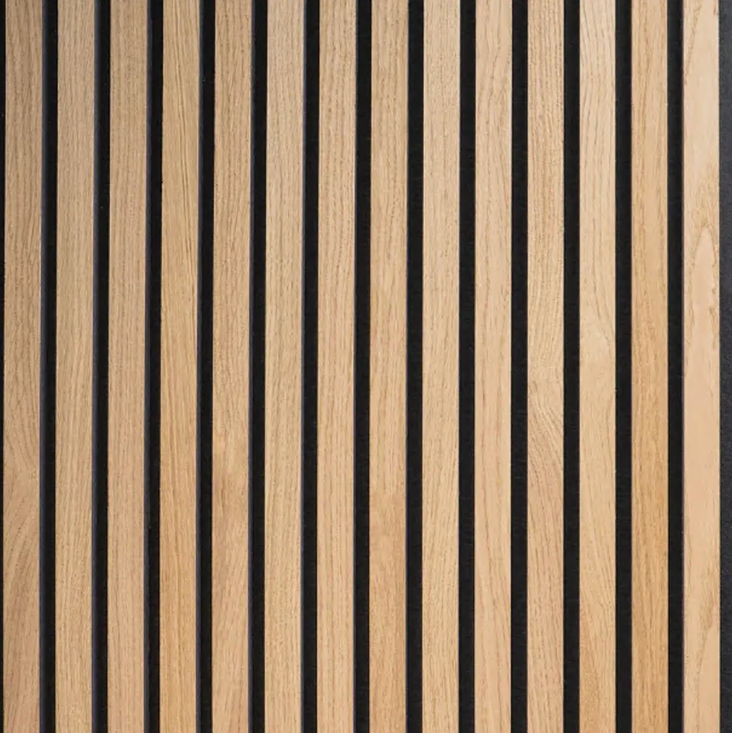 Premium Walnut Acoustic Slat Wall Panel XL 270 × 110 cm