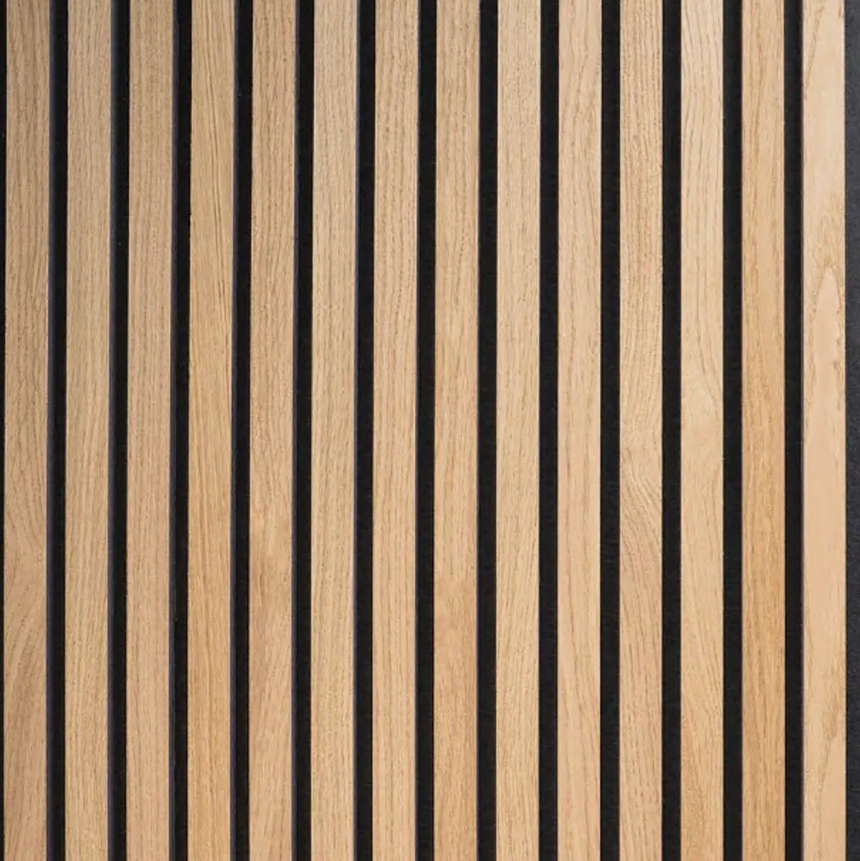 Premium Walnut Acoustic Slat Wall Panel XL 270 × 110 cm
